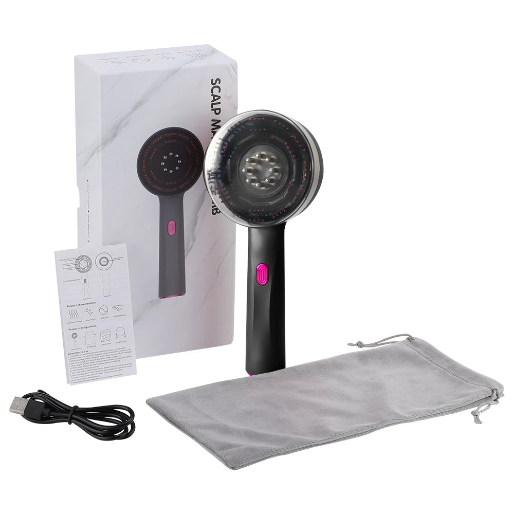 Infrared Light Head Massager